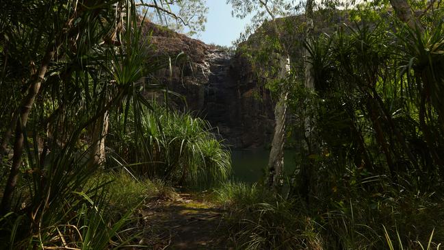 Gunlom Falls is expected to reopen in 2025 after a five-year battle with the Director of National Parks. Picture: Zizi Averill