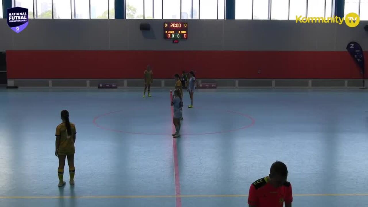 Replay: Football NSW Country v Capital Football (U15 Girls QF) - 2025 National Futsal Championships Day 4