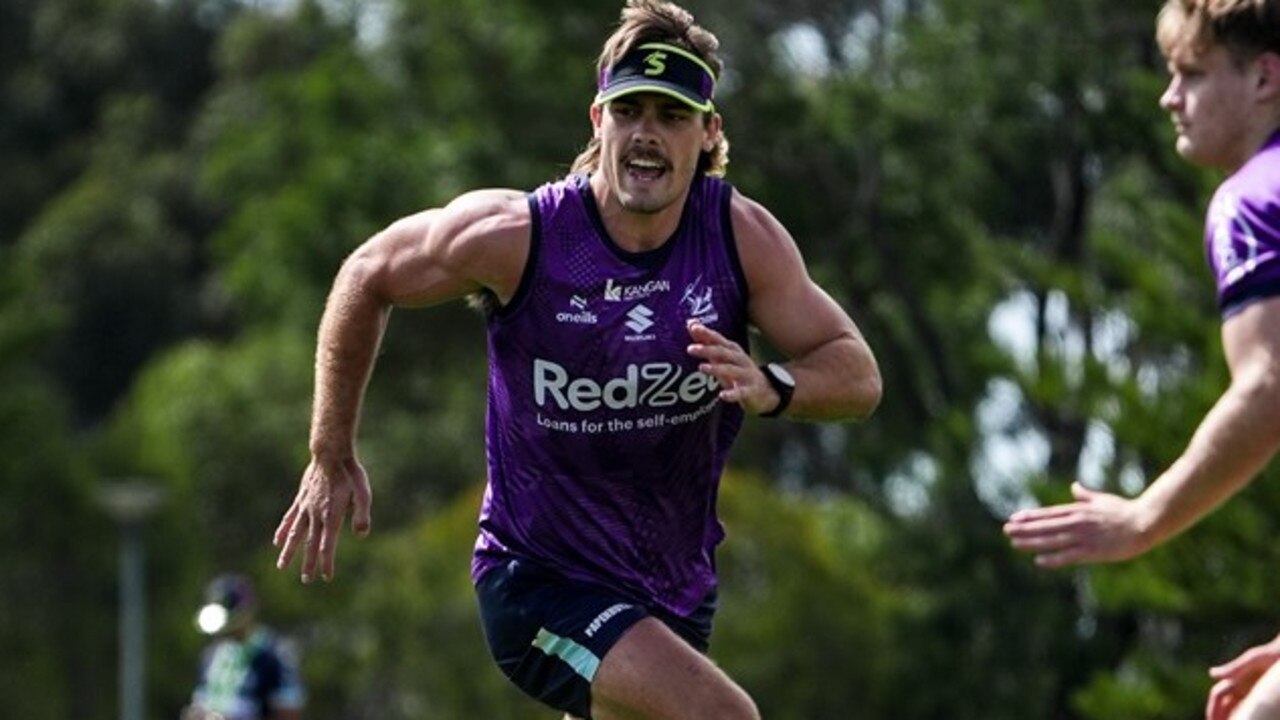 Papenhuyzen has impressed during the pre-season camp in Geelong. Picture: Storm Digital