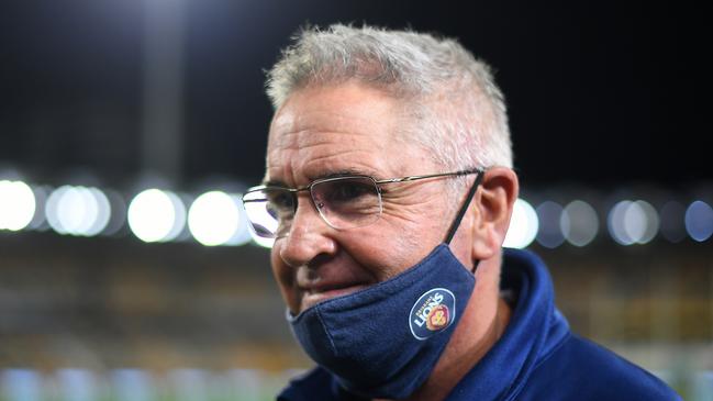 Brisbane Lions coach Chris Fagan has his side ready to meet the Western Bulldogs. Picture: Albert Perez/Getty Images