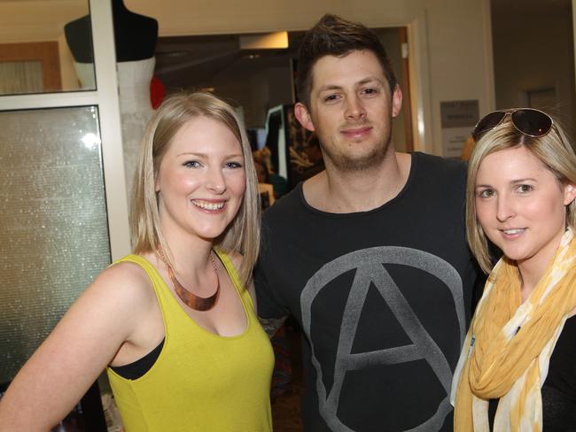 Binny Robb, Ian Macrae and Jayde Hutchinson