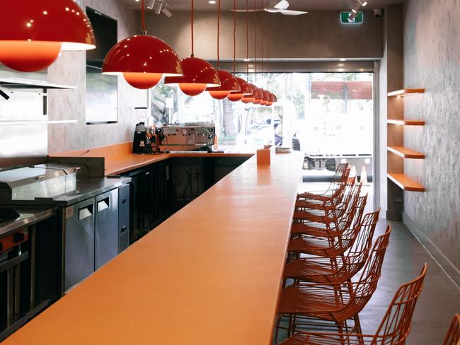 Inside eye-catching new Burleigh cafe