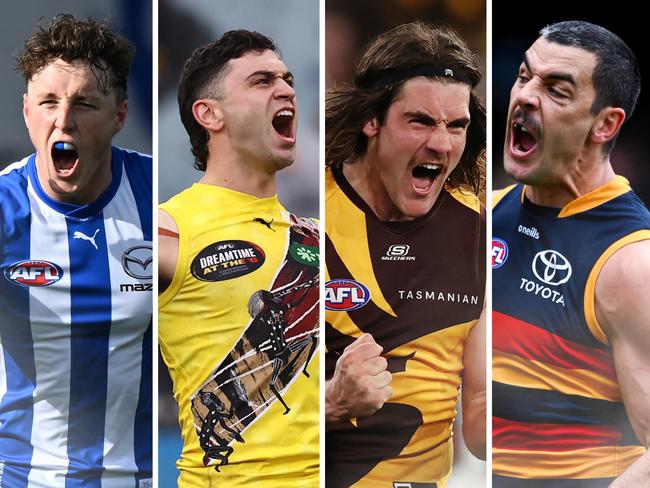 Brownlow contenders for club leaders