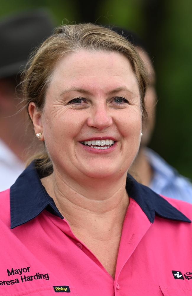 Ipswich mayor Teresa Harding was the only SEQ mayor not to take up the US tour invitation claiming the objectives could be achieved from home. Photo: Lyndon Mechielsen/Courier-Mail