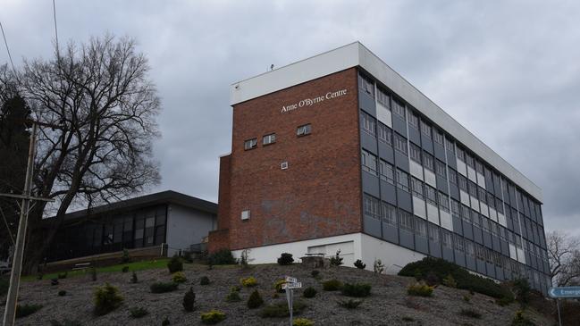 The Anne O'Byrne Centre Building, built in the early 1960s, is one of four buildings at 34-40 Howick St, South Launceston, set to be demolished to make way for the new Calvary Launceston Private Hospital. Picture: Alex Treacy