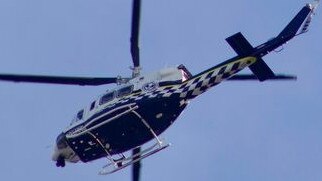 Polair over police incident in Campbeltown Picture: Supplied