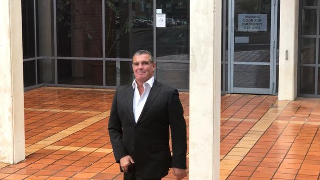 David Birchell outside Campbelltown Court.