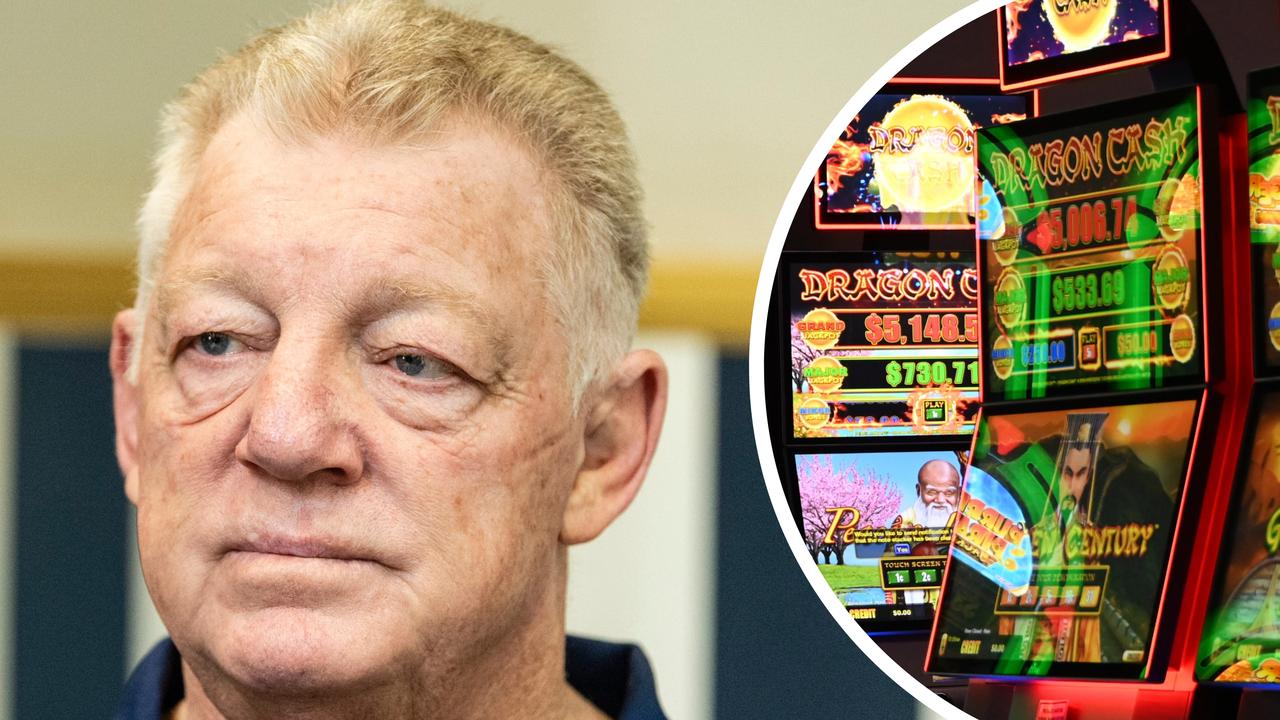 Phil Gould is relying on poker machine money that won't come forever.