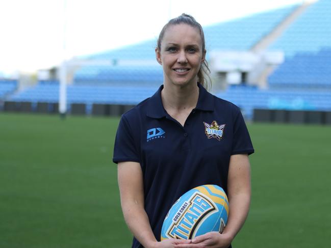 Gold Coast Titans NRLW player Karina Brown.