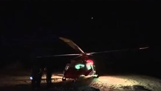 QAS deployed two helicopters to the scene on December 31, 2023. Picture: Facebook