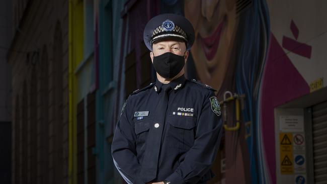 Assistant police commissioner Scott Duval. Picture: Emma Brasier