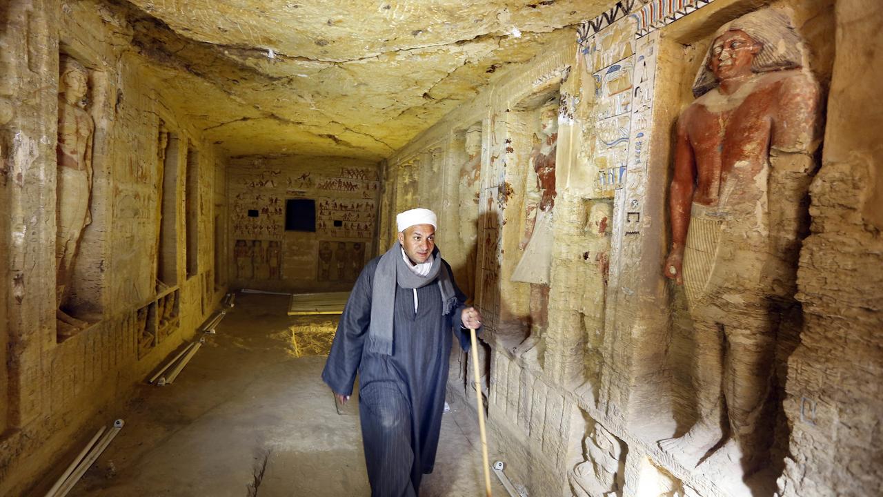 Mustafa Abdo, was the chief of excavation workers. Picture: Amr Nabil / AP Photo