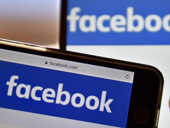 Facebook is the platform of choice for most image-based abuse. Pic: AFP