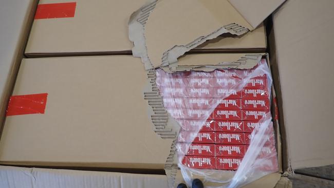 Tobacco seizure at Tailem Bend on October 31. Picture: SA Police.