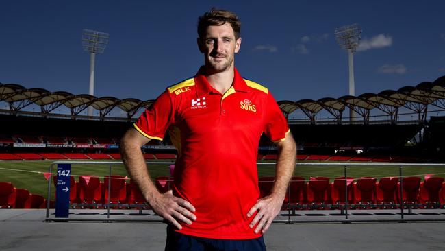 Gold Coast Suns recruit Michael Barlow is part of the 2017 leadership group. Picture: Jerad Williams