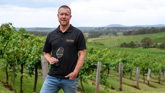 Andrew Duff, winemaker at Briar Ridge Vineyard, Hunter Valley.