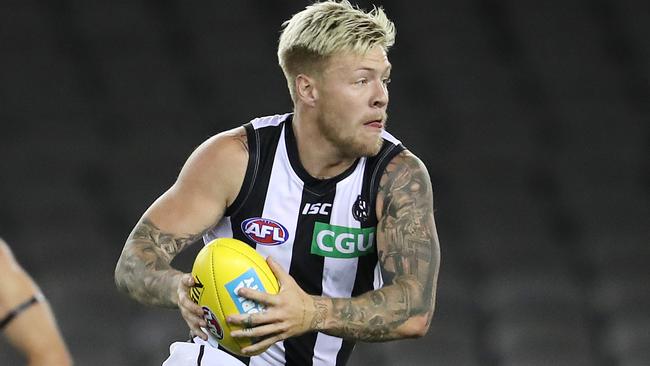 Clubs will watch Jordan De Goey’s next contract with interest. Picture: Michael Klein