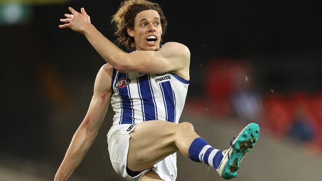 Ben Brown’s future at North Melbourne is up in the air. Picture: Michael Klein