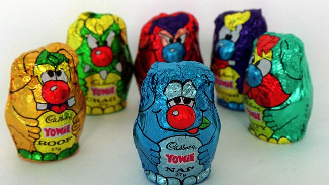 Yowie Chocolate.