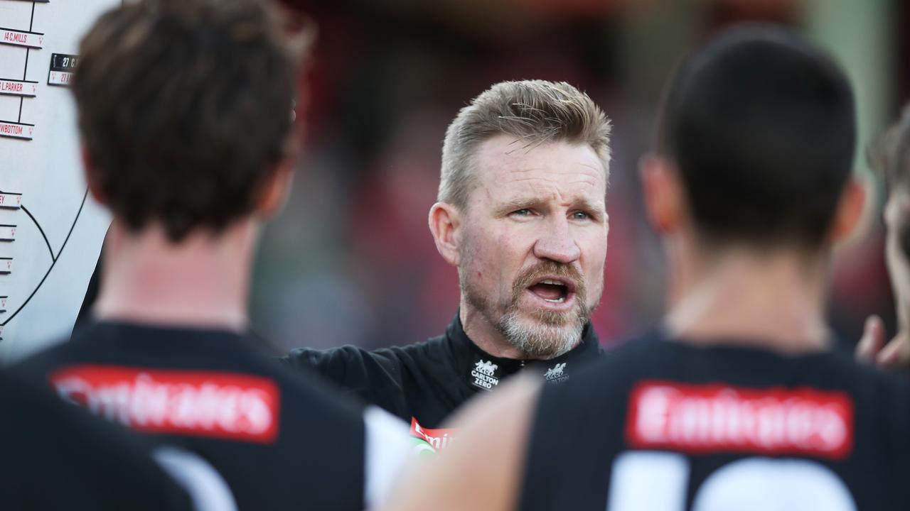 Magpies coach Nathan Buckley knows he has a serious issue with his forward line.