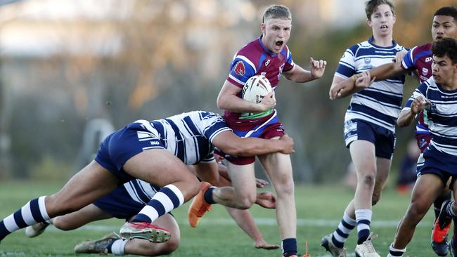 Wavell’s Corey Thomas against St Mary’s College.