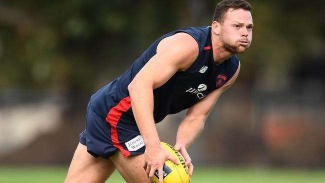 Steven May returns to the Melbourne side this week.