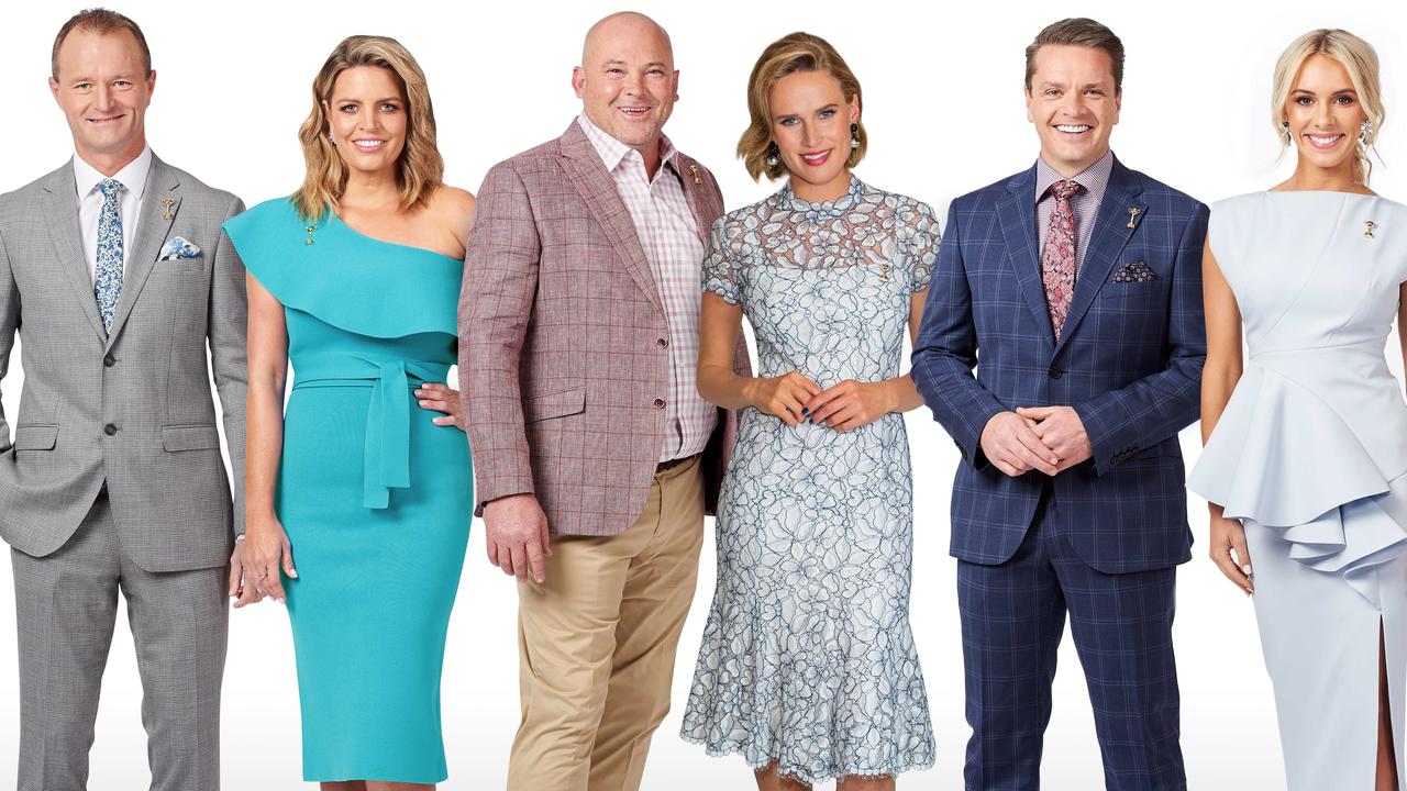 Ten’s racing experts David Gately, Caty Price, Peter Moody, Francesca Cumani, Michael Felgate and Brittany Taylor.