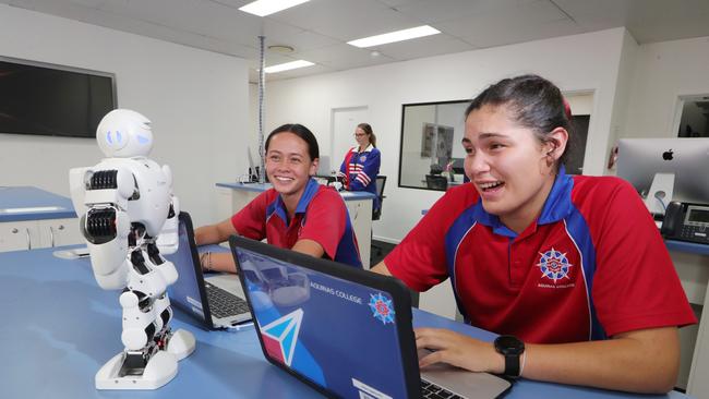 Gold Coast Schools are modernising their classrooms as part of a major overhaul from Brisbane catholic education. Picture Glenn Hampson