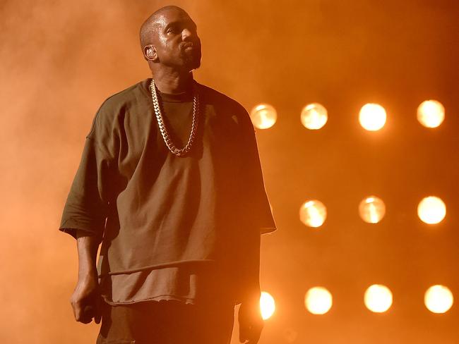 Kanye West has given an insight into his family life via Twitter without a meltdown this time. Picture: Getty Images