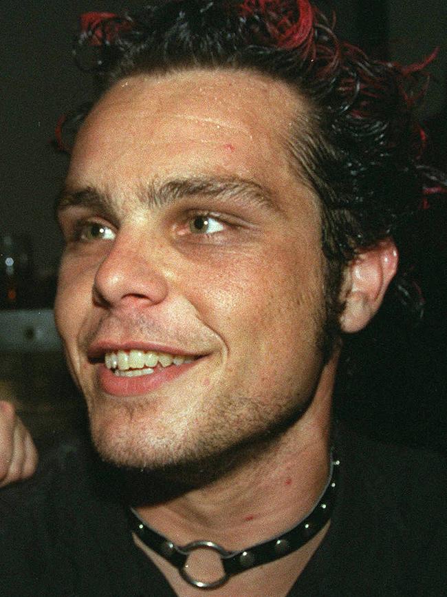 Stu Campbell from Australian Idol at Surfers Paradise Beer Garden in 2003.