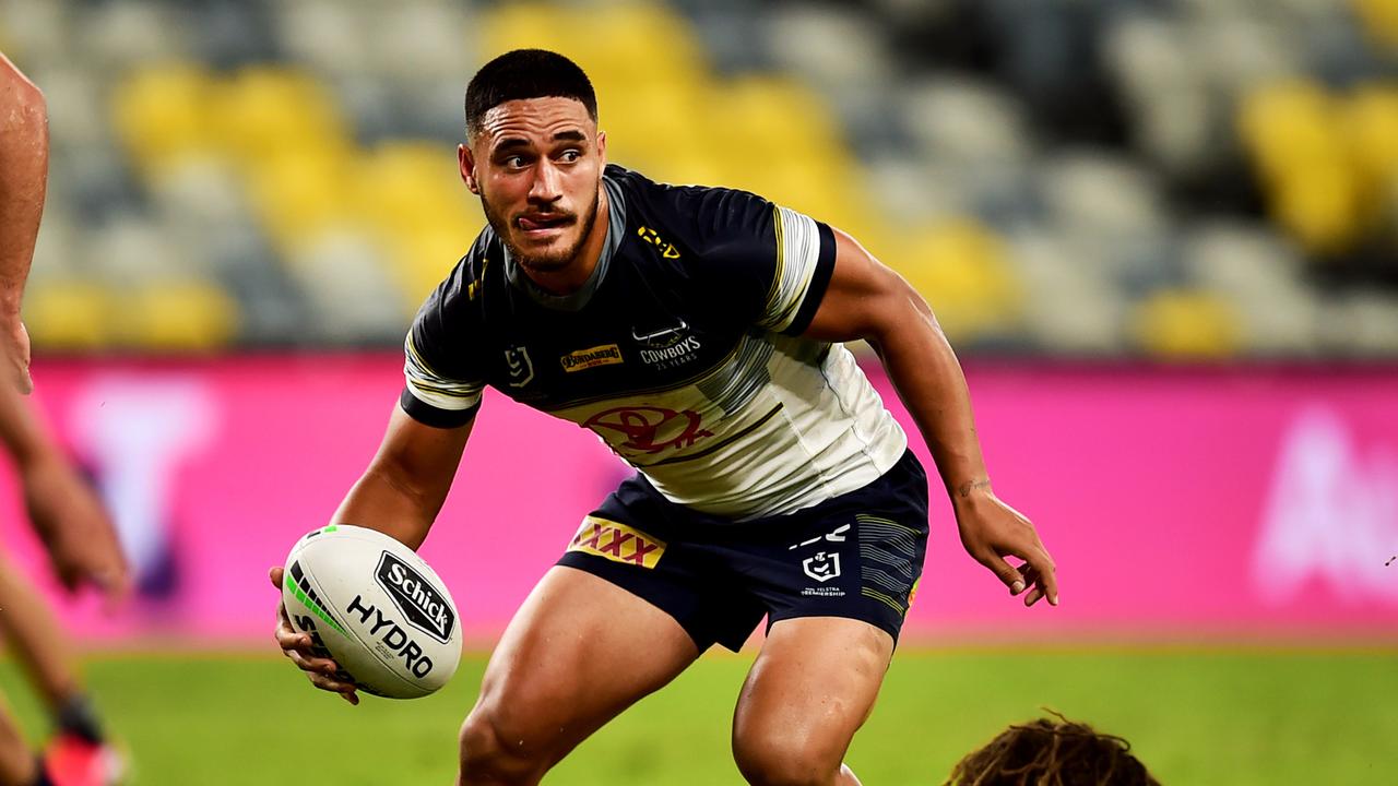 NRL 2020: Cowboy Valentine Holmes tipped to let Sharks jibes fall on ...