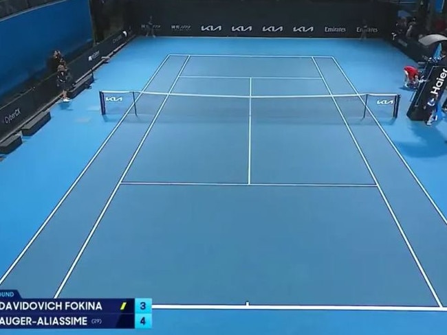 The court is abandoned.