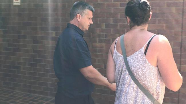 Terry David Atherton leaves Noosa Magistrates Court after being sentenced for driving under the influence. Picture: Laura Pettigrew