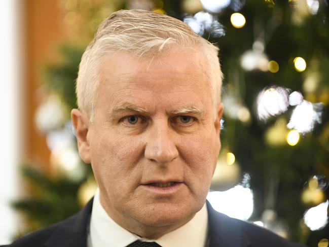 Australian Deputy Prime Minister Michael McCormack. Picture: Lukas Coch/Getty Images)