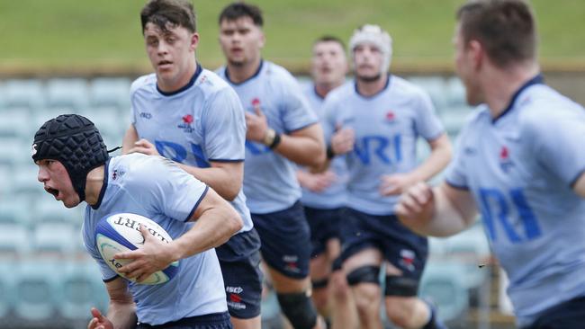 Waratahs' Brendan Palmer scored two tries in the match.