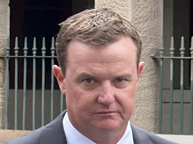 Wollongong High School of the Performing Arts Phil Saunders leaving Wollongong Courthouse on Monday October 10, 2022. Saunders is charged with indecent assault of a student, gambling with a student among other things. Pleaded not guilty in in the middle of a hearing. Picture: ARVELA