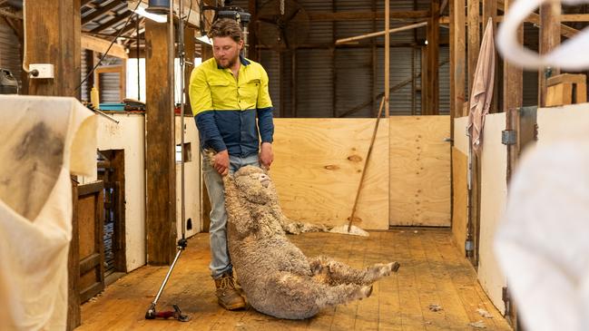 25-year-old western Victorian farmer Jack Armstrong. Picture: Supplied.