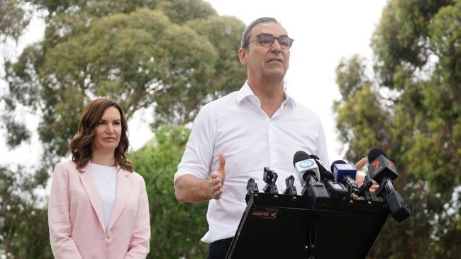 Premier Steven Marshall lashed Labor’s plan to hire 100 new doctors as a “clanger”. Picture: Supplied