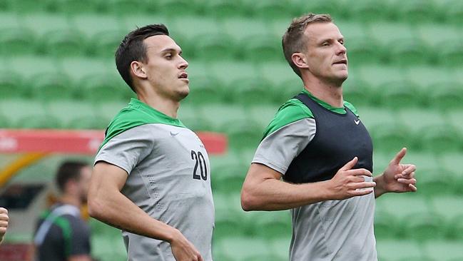 Alex Wilkinson will partner Trent Sainsbury in the heart of defence against China.