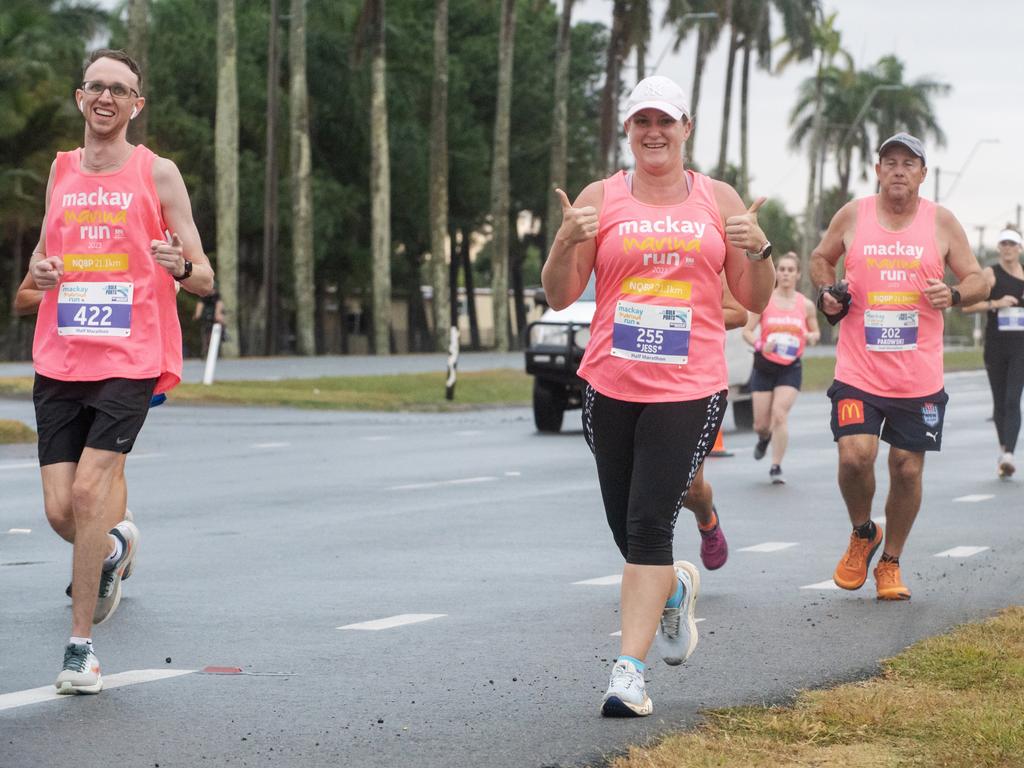 Jessica Tracey at Mackay Marina Run Sunday 4 June 2023 Picture: Michaela Harlow