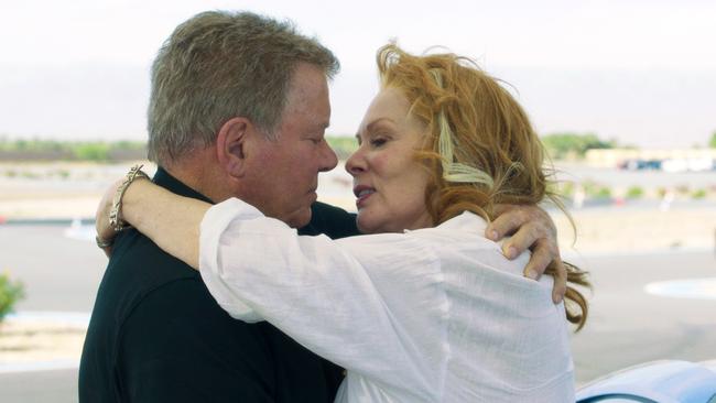 William Shatner and his Senior Moment co-star and fellow Emmy-winner Jean Smart.