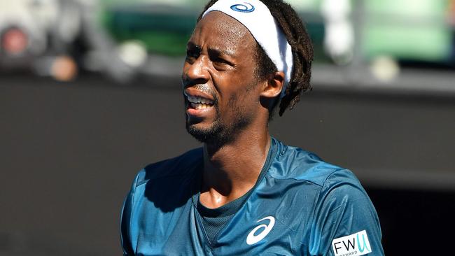 Gael Monfils was a broken man.