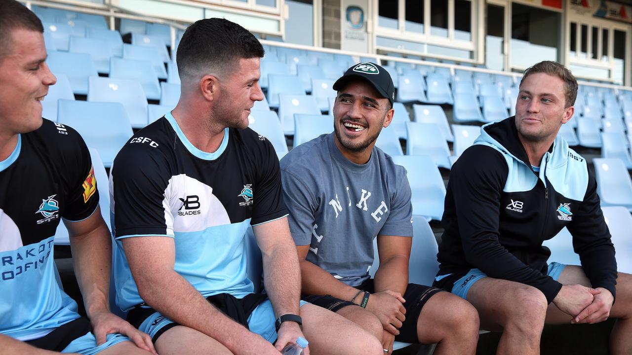 The Sharks expect Valentine Holmes to continue his pursuit of his NFL dream.