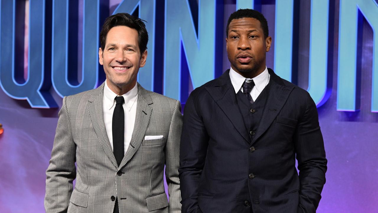 With Paul Rudd at the Ant-Man And The Wasp: Quantumania screening in London back in February. Picture: Jeff Spicer/Getty Images