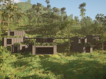 Efron’s development application for the off-grid, zero-waste home has been approved by council. Picture: Supplied