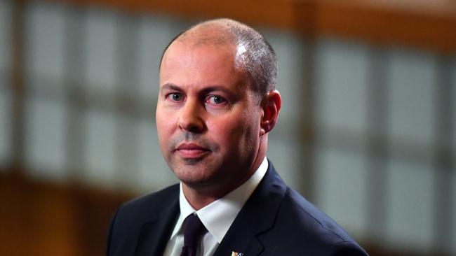 Treasurer Josh Frydenberg has put together as strong a case for re-electing the Liberals as is possible in the short time he’s had. Picture: AAP