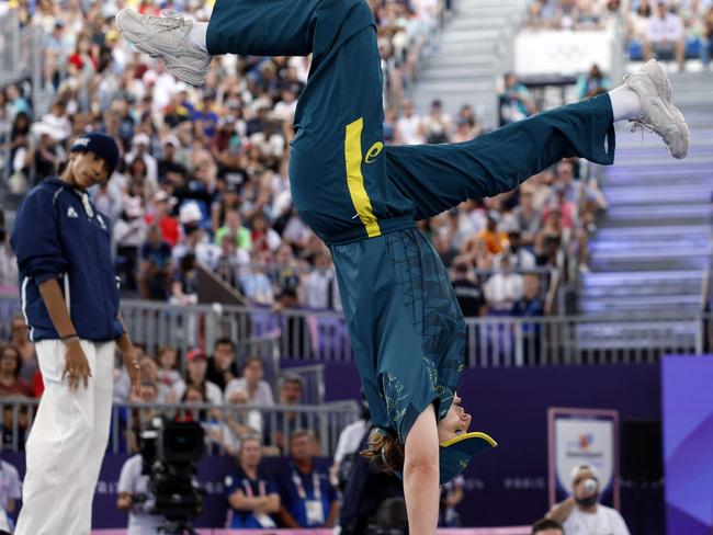 Gunn made world headlines for her routine at the Paris 2024 Olympic Games. Picture: Odd Andersen / AFP