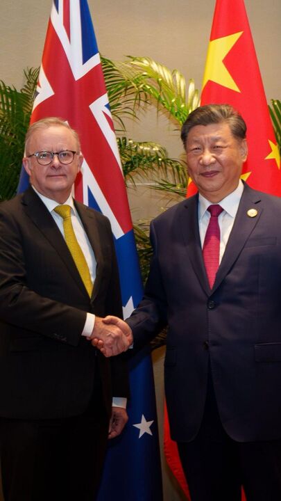 Albanese meets with China President Xi Jinping at G20 summit