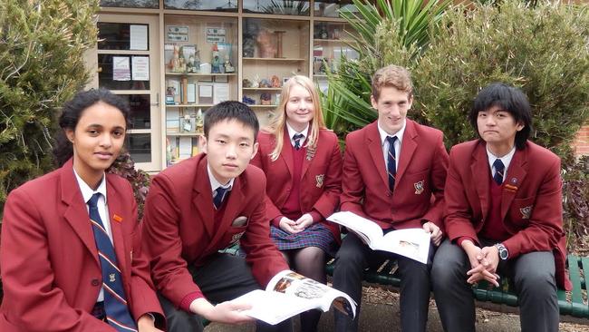 IB students at Werribee Secondary College.