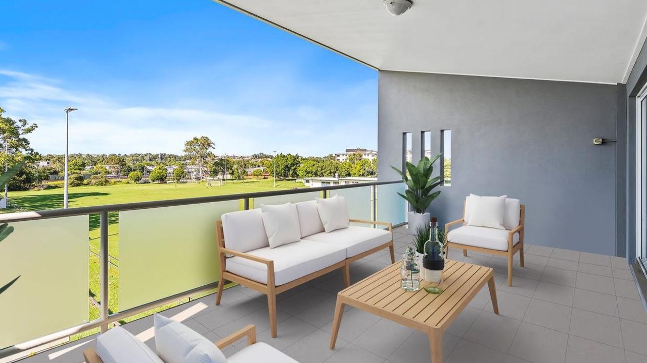 An apartment for sale in Queensland, where balconies can increase your home’s value by nearly $400,000.